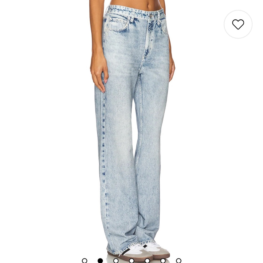 Rag & Bone The Viral Sweatpants/ Jeans Miramar Shea High Rise Relaxed size 28 - Picture 3 of 12